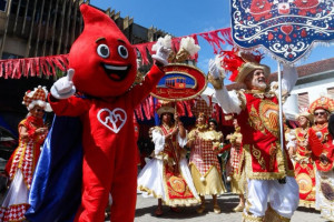 Carnaval 2026: em ritmo de folia, Hemope lan&ccedil;a campanha para refor&ccedil;a doa&ccedil;&atilde;o de sangue