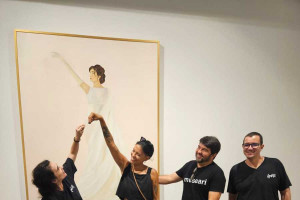 Exposi&ccedil;&atilde;o "Ganga: Madrugada Azul dos Meus Sonhares" 