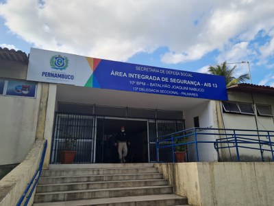 Delegacia de Palmares, na Mata Sul/Foto: Portal Gov