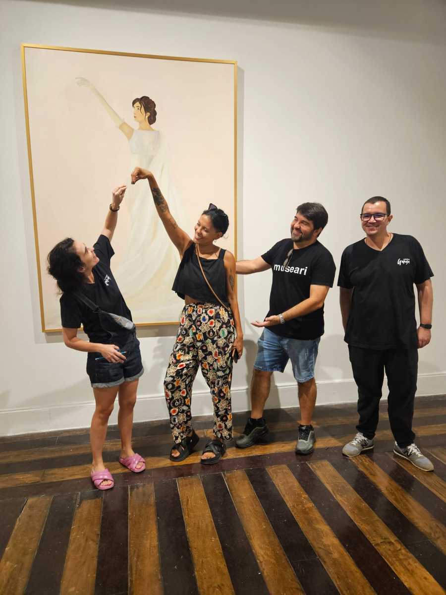 Exposição "Ganga: Madrugada Azul dos Meus Sonhares"  (Foto: Divulgação)