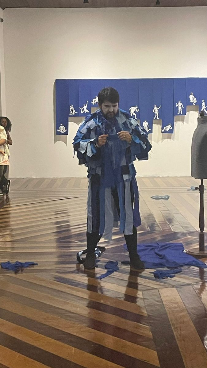 Exposição "Ganga: Madrugada Azul dos Meus Sonhares"  (Foto: Divulgação)