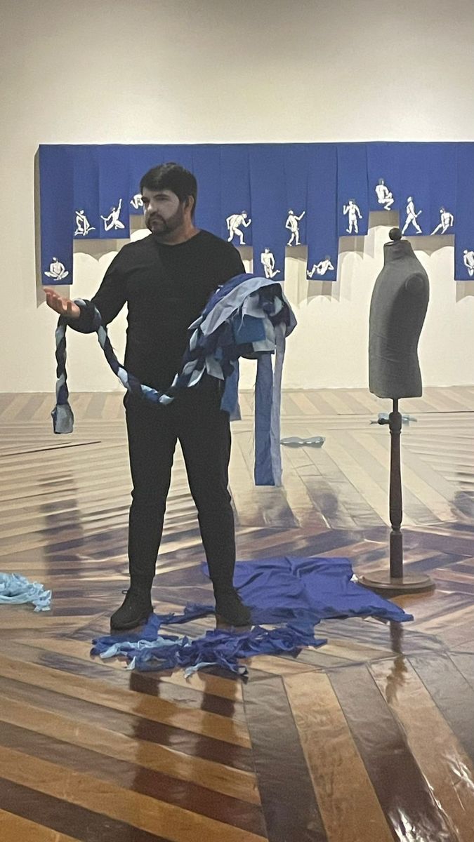 Exposição "Ganga: Madrugada Azul dos Meus Sonhares"  (Foto: Divulgação)