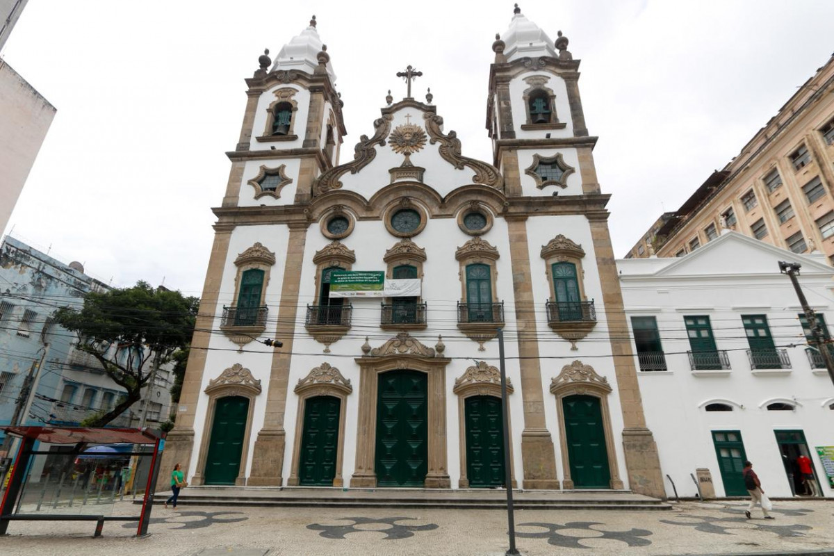Igreja sera entregue na sexta (16), após as obras de restauração /Marina Torres/DP
