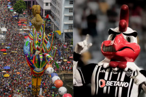 O Galo da Madrugada, clube de m&aacute;scaras tradicional da folia de Pernambuco, considerado pelo Guinness World Records o maior bloco de carnaval do Brasil, enfrentou uma batalha judicial com o Clube Atl&eacute;tico Mineiro, o Galo, um dos maiores nomes do esporte nacional
