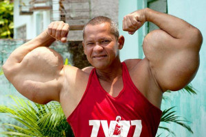  Arlindo de Souza, conhecido nacionalmente como "Popeye Brasileiro"