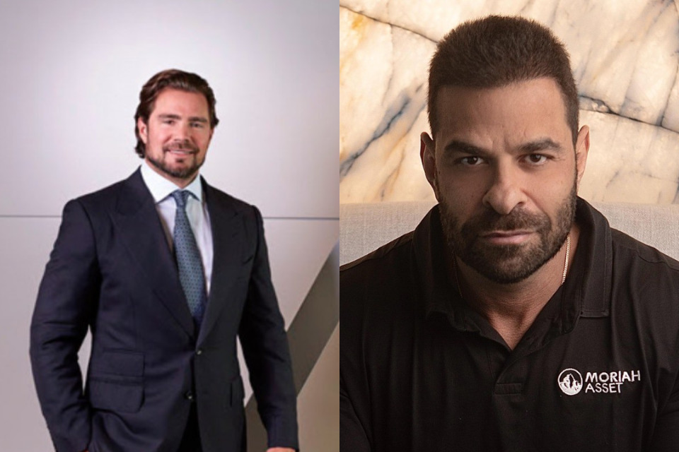 Daniel Vorcaro, dono do Banco Master, e Fabiano Campos Zettel, seu cunhado./Reprodução