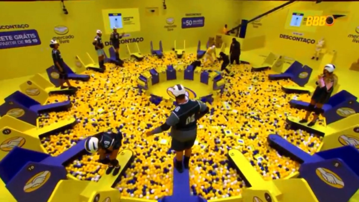 Primeira Prova do Líder do BBB 26/Reprodução/TV Globo