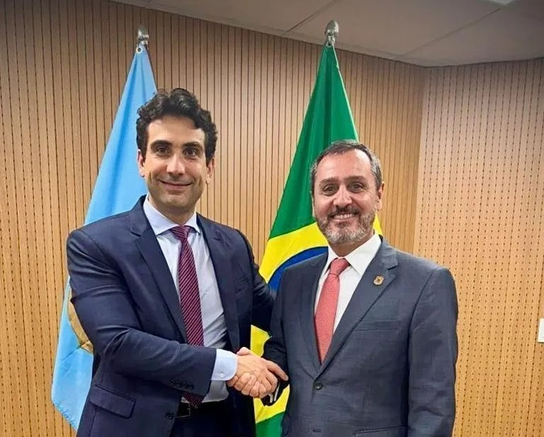 Gabriel Galípolo (à esq.) e Andrei Rodrigues (à dir.)/Divulgação/PF