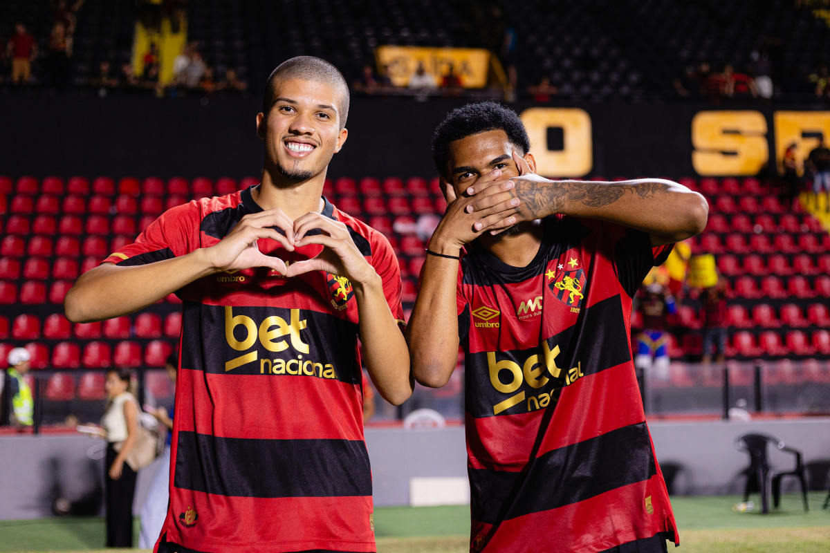 Lipão e Micael, joias da base do Sport/Paulo Paiva/Sport Recife