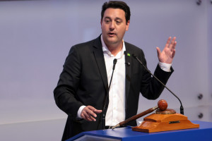 Governador do Paran&aacute;, Ratinho Jr.