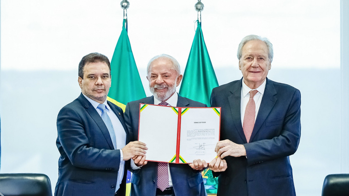 Transmissão de cargo para o novo Ministro da Justiça e Segurança Pública, Wellington César Lima e Silva/ Ricardo Stuckert / PR