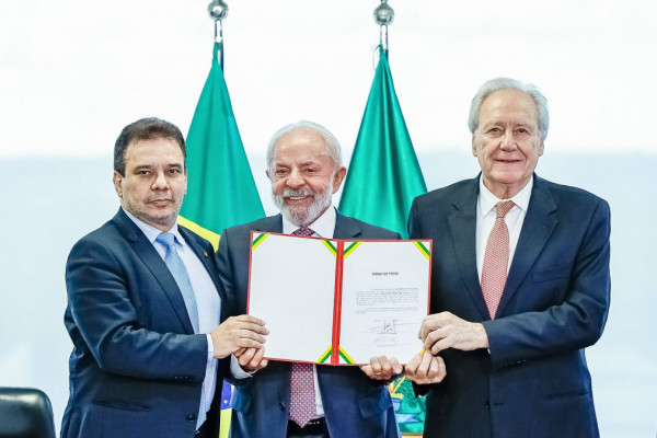 Transmissão de cargo para o novo Ministro da Justiça e Segurança Pública, Wellington César Lima e Silva