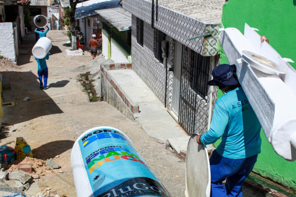 Sistemas de captação de água de chuva em Jardim Monte Verde