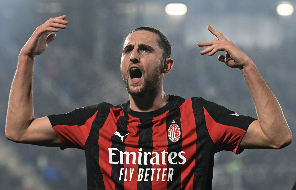 Adrien Rabiot, meio-campista francês do Milan/STEFANO RELLANDINI / AFP