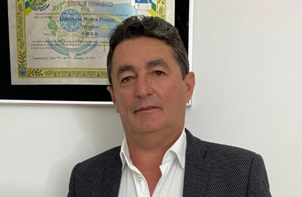 O ex-prefeito e vereador Uilson de Teté./Foto: Reprodução/Redes sociais