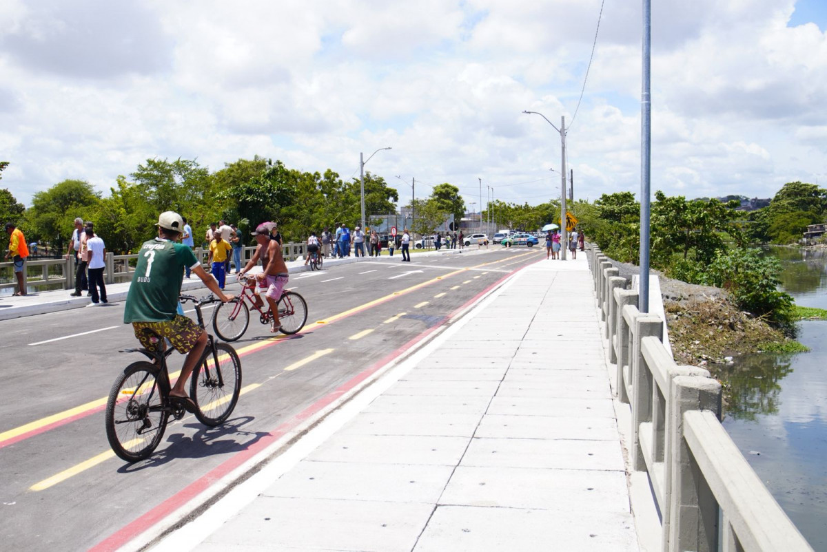 Ponte do Arruda é inaugurada e abre  novo eixo viário na Zona Norte do Recife
 (Francisco Silva/ DP foto)