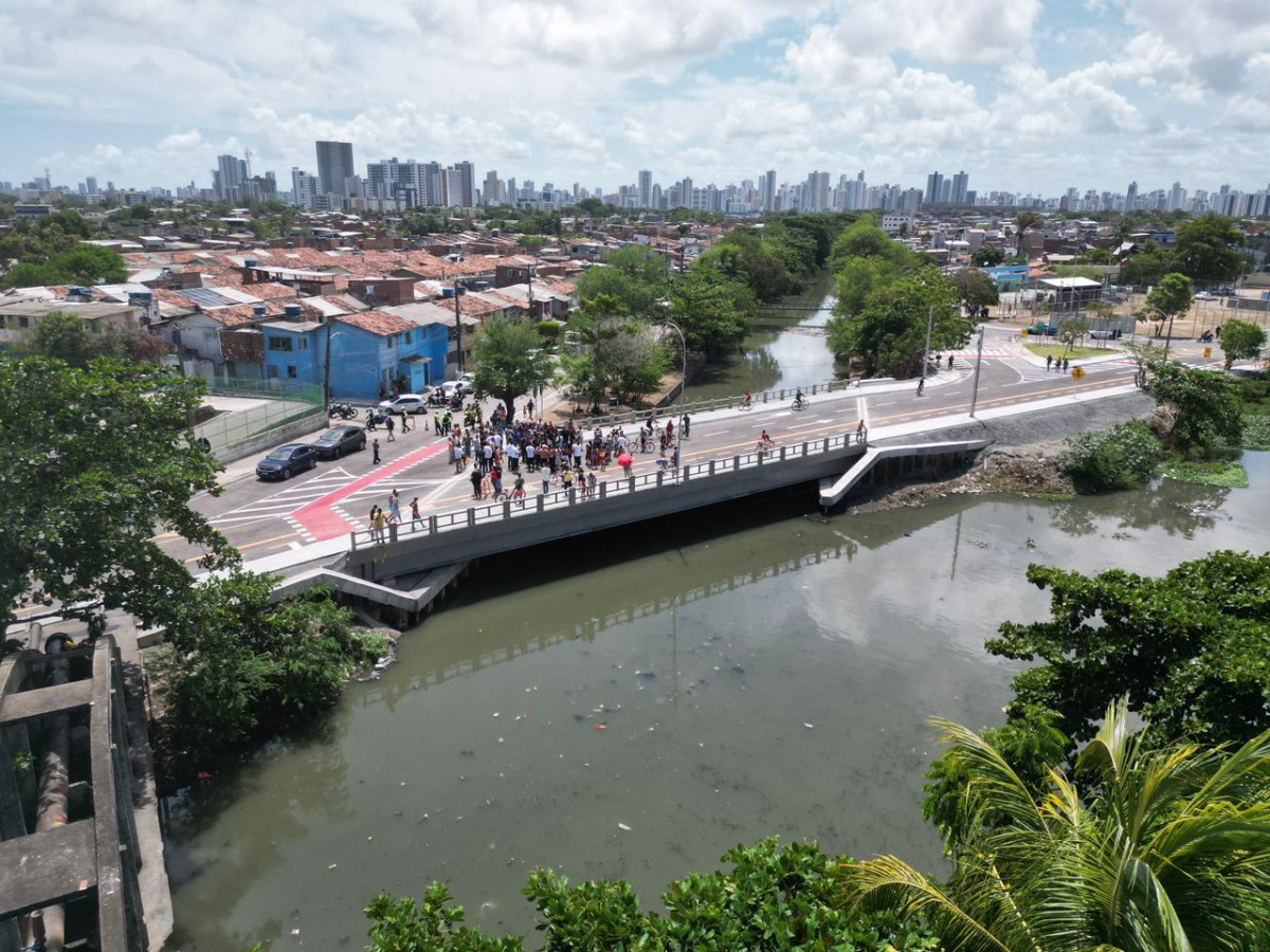 Ponte do Arruda é inaugurada e abre  novo eixo viário na Zona Norte do Recife
 (Francisco Silva/ DP foto)