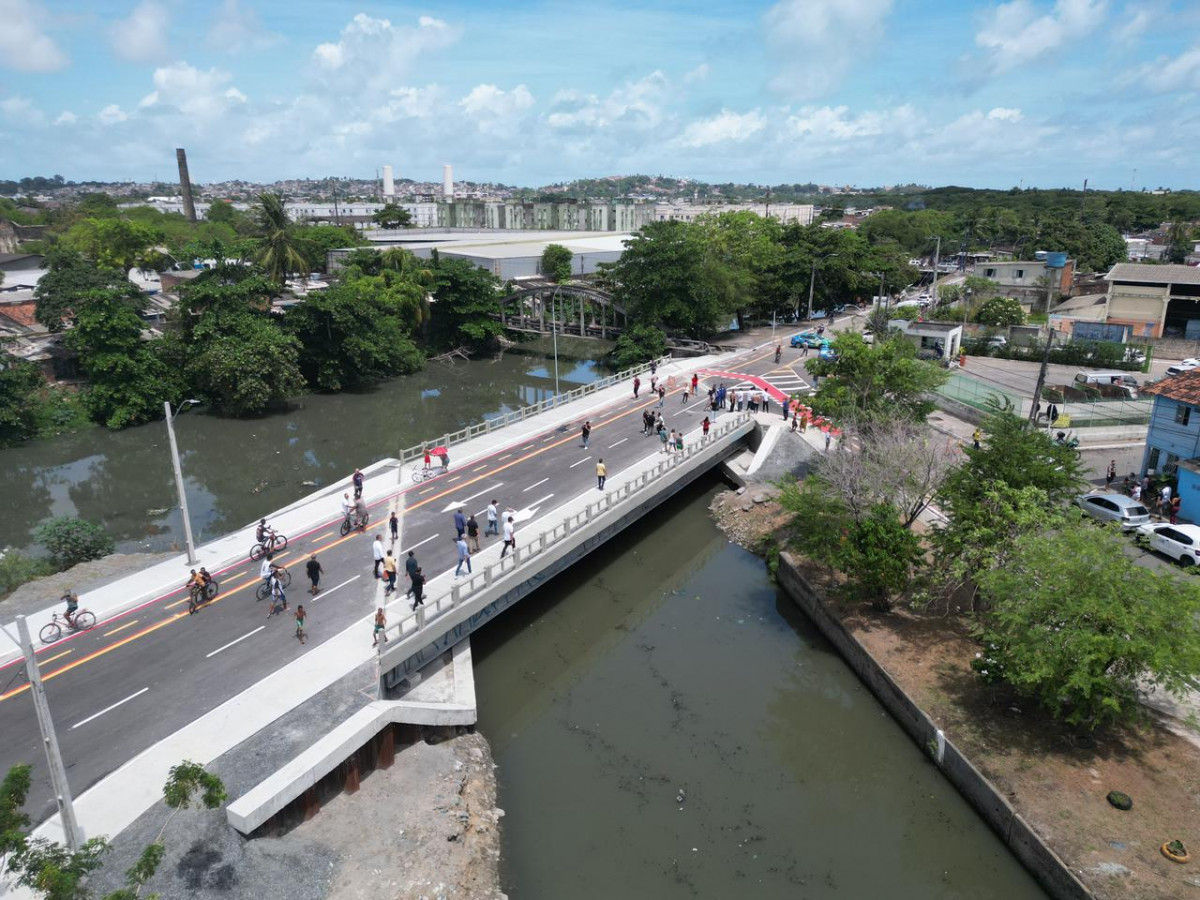 Ponte do Arruda é inaugurada e abre  novo eixo viário na Zona Norte do Recife
 (Francisco Silva/ DP foto)
