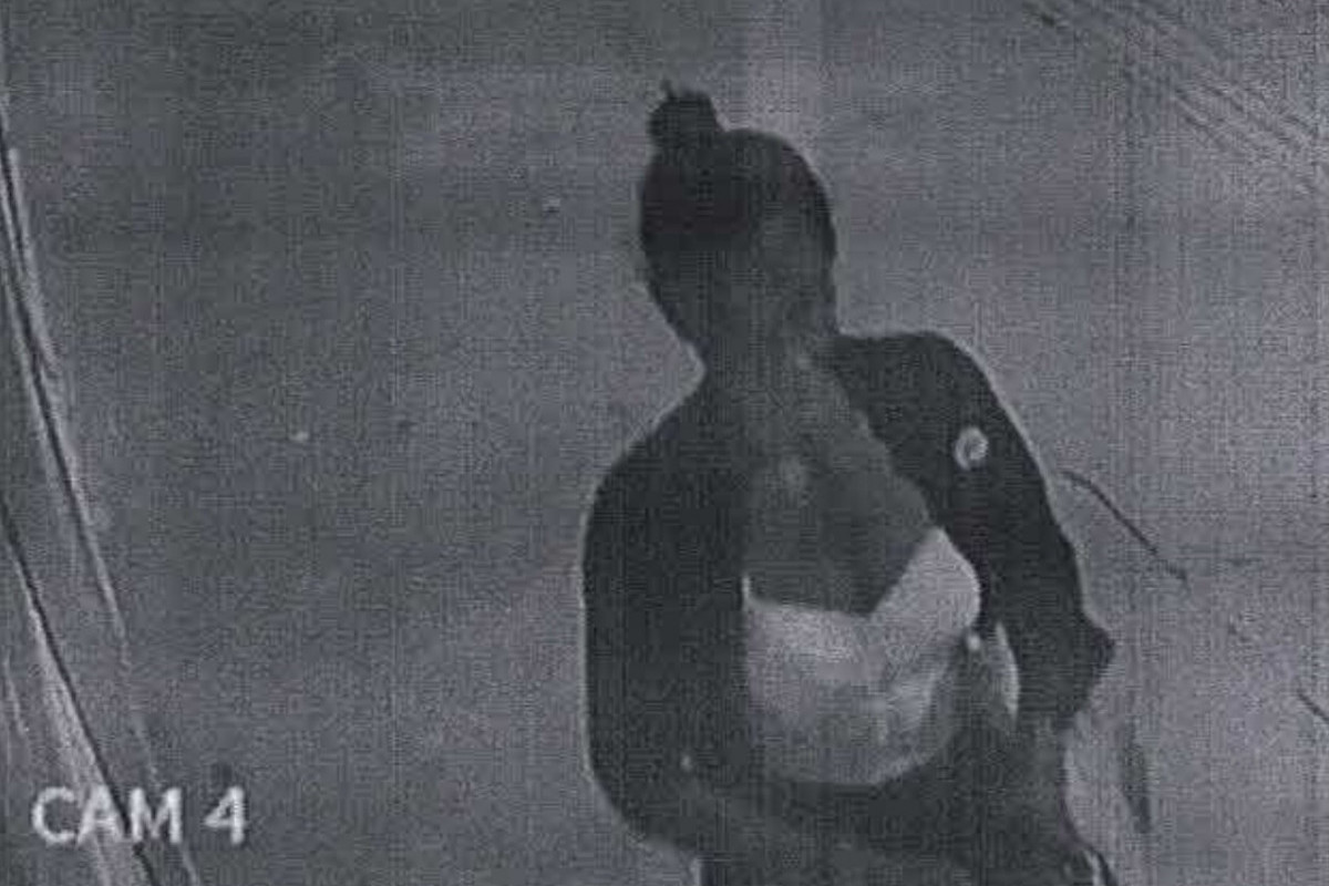 Mulher registrada por câmera de segurança durante furto não é a moradora de Santa Barbara d'Oeste-SP./Foto: Reprodução