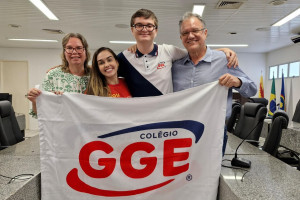 "Foi uma surpresa muito agrad&aacute;vel afinal, reflete o meu esfor&ccedil;o ao longo dos tr&ecirc;s anos do ensino m&eacute;dio", afirmou o estudante