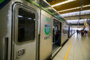 O Metr&ocirc; do Recife, no bairro de S&atilde;o Jos&eacute;