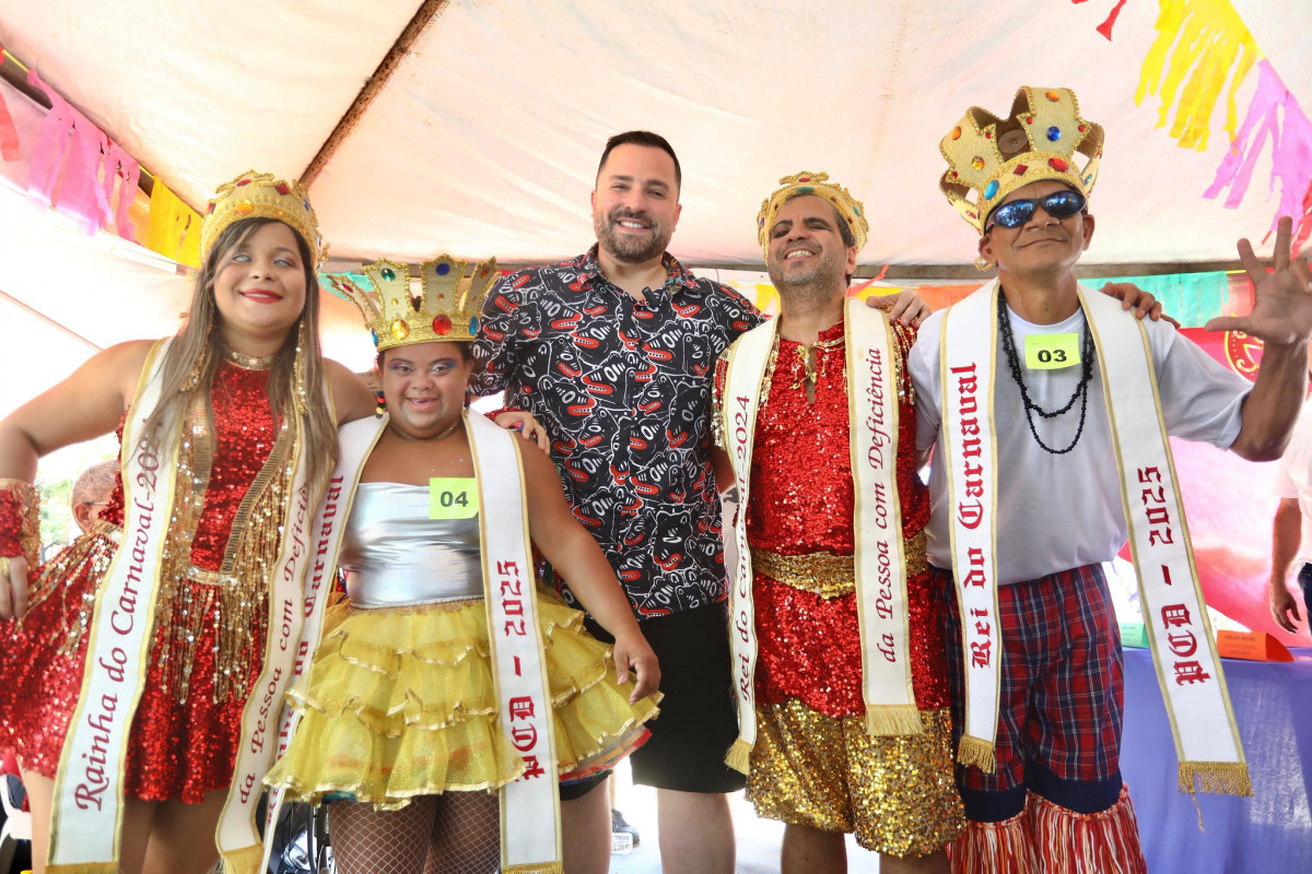 Concurso do Rei e da Rainha com Deficiência do Carnaval do Recife/Foto:  Hélia Scheppa - PCR Imagem