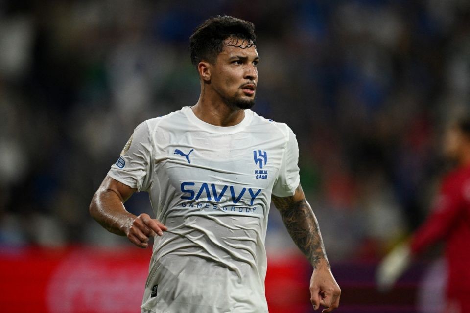 Marcos Leonardo, atacante do Al-Hilal, da Arábia Saudita/FEDERICO PARRA / AFP