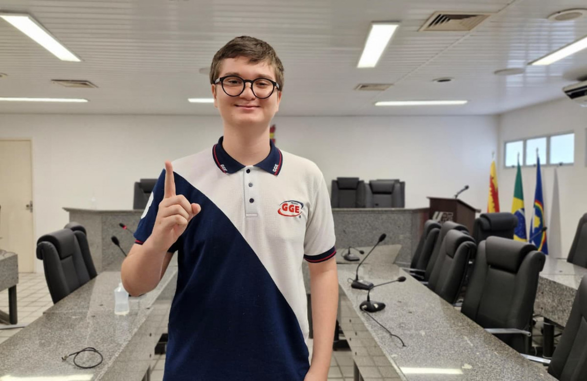 Gabriel Pimentel, de 17 anos alcançou nota 86,07 no SSA 3/Foto: Dibulgação
