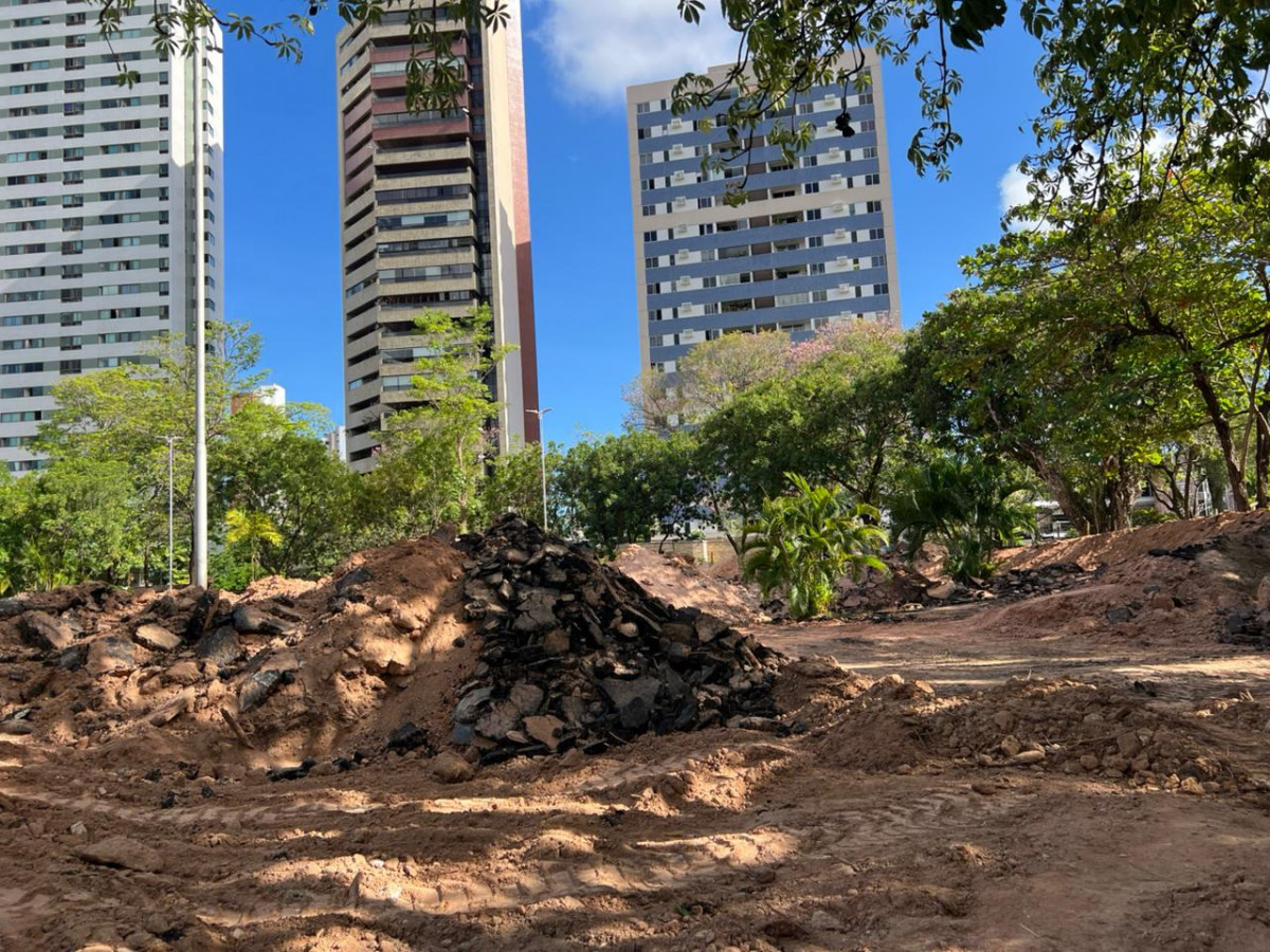 Pista de bicicross deve dar lugar a restaurantes (Francisco Silva/DP Foto)