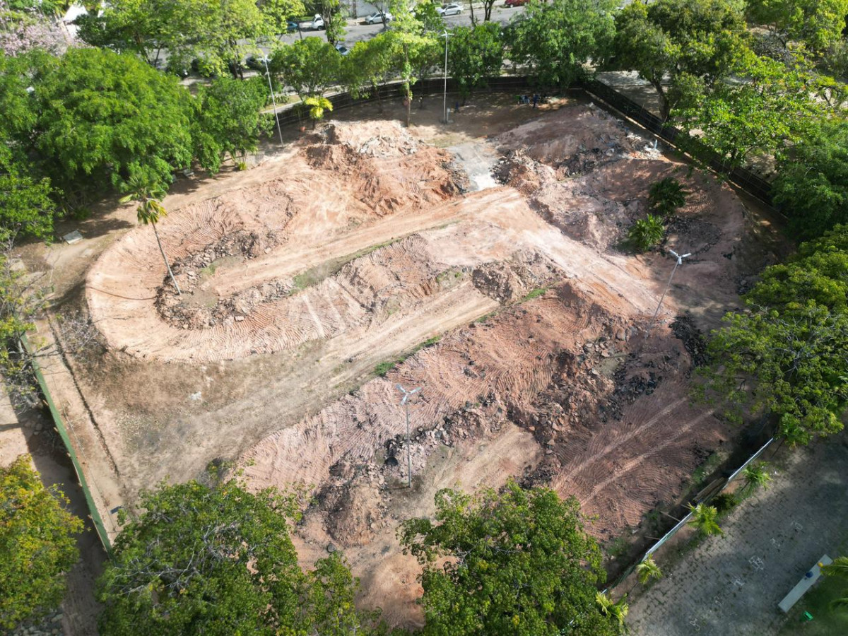 Pista de bicicross deve dar lugar a restaurantes (Francisco Silva/DP Foto)