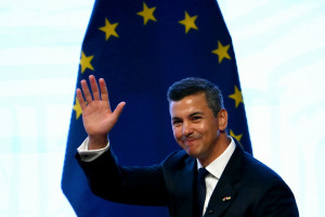 Presidente do Paraguai, Santiago Pe&ntilde;a