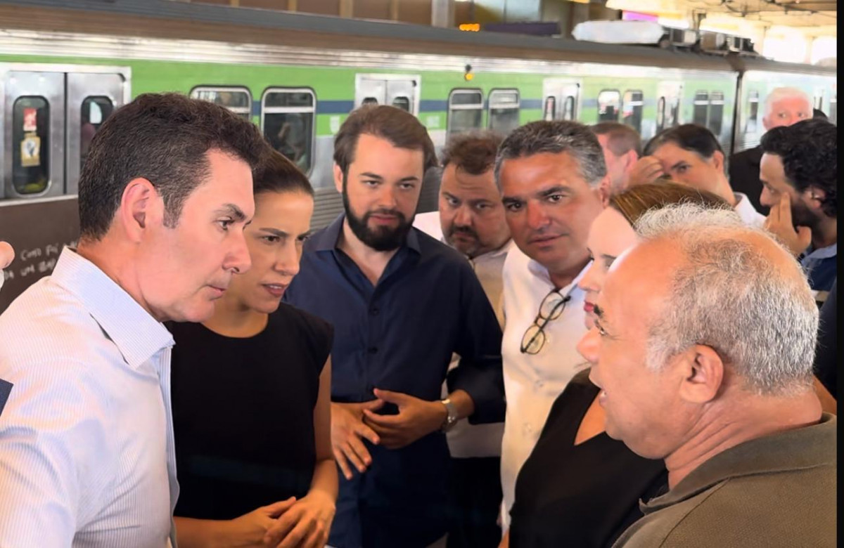 A governadora Raquel Lyra (PSD) informou que 5 trens usados virão de Belo Horizonte, em fevereiro, e outros 6 chegarão de Porto Alegre/Foto: Reprodução/Blog Dantas Barreto