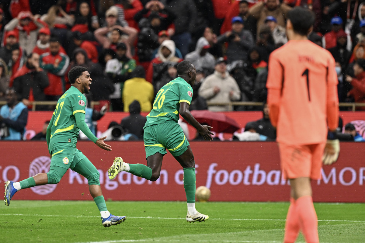   Pape Gueye, jogador de Senegal/ AFP