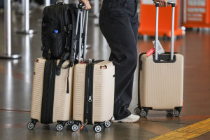 Movimenta&ccedil;&atilde;o em aeroporto