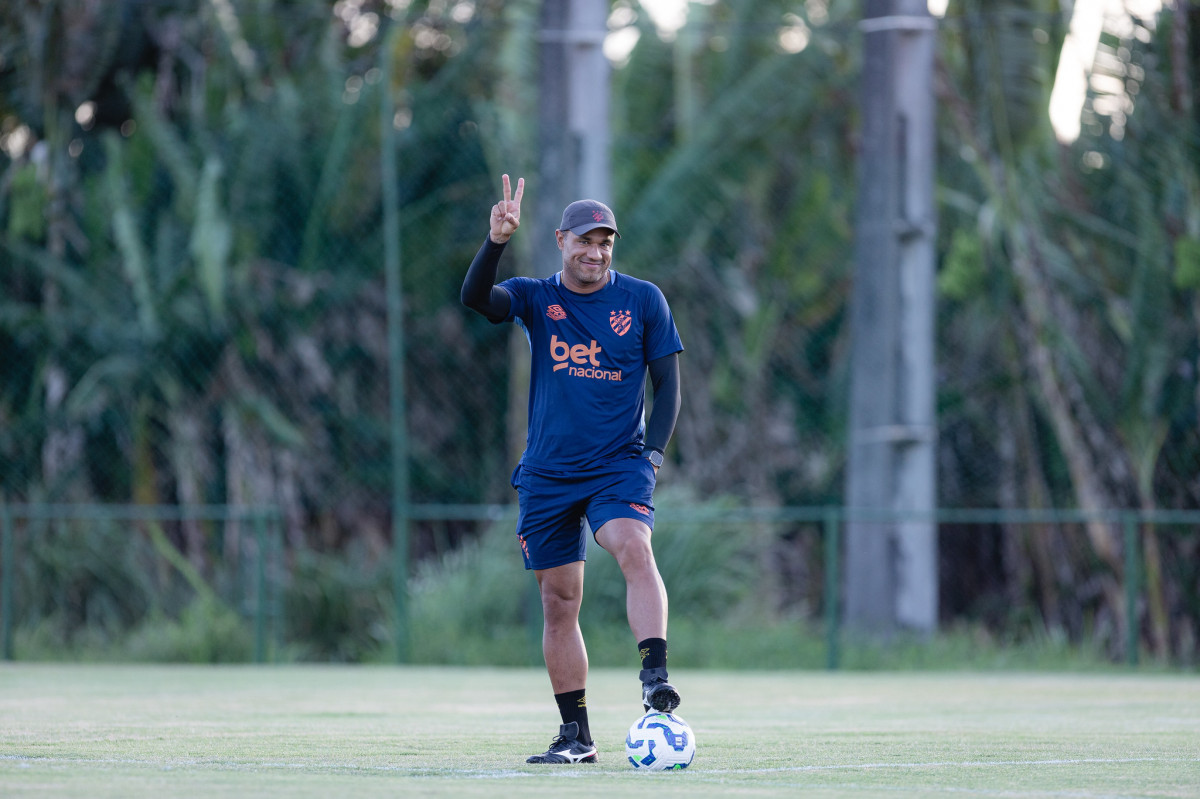 Roger Silva, técnico do Sport/Paulo Paiva/ Sport