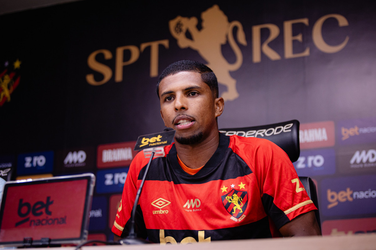 Davi Gabriel, lateral-esquerdo do Sport/Paulo Paiva/Sport Recife