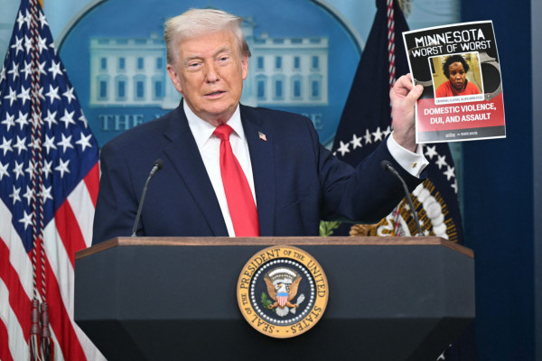 O presidente dos EUA, Donald Trump