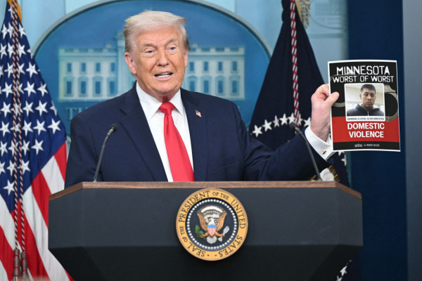 O presidente dos EUA, Donald Trump