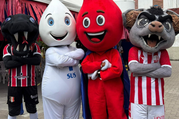 Mascotes de N&aacute;utico, Santa Cruz e do Hemope