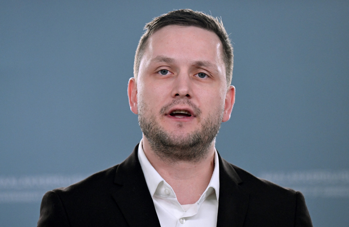 O primeiro-ministro da Groenlândia, Jens-Frederik Nielsen/ Jonathan Nackstrand / AFP