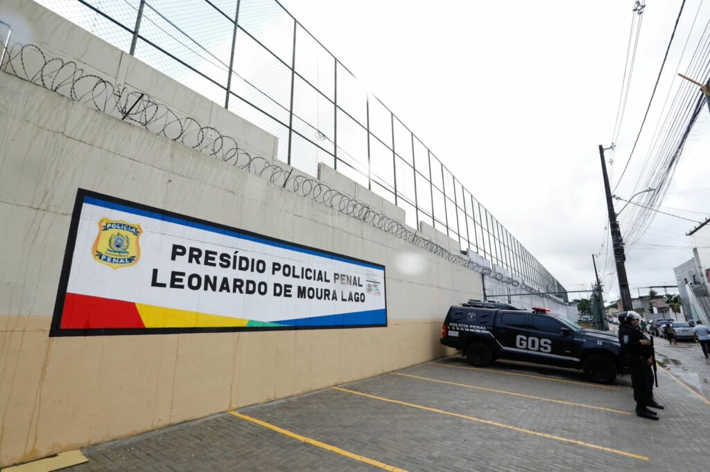 Presídio Policial Penal Leonardo Lago, no bairro do Sancho, no Recife/Foto: DPPE