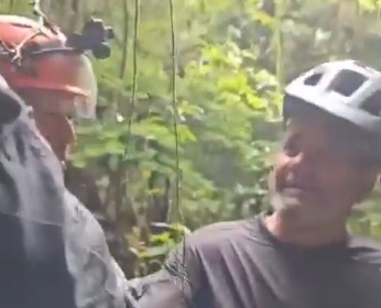 Ciclistas foram encontrados nesta terça-feira (20)/Reprodução/Redes sociais 