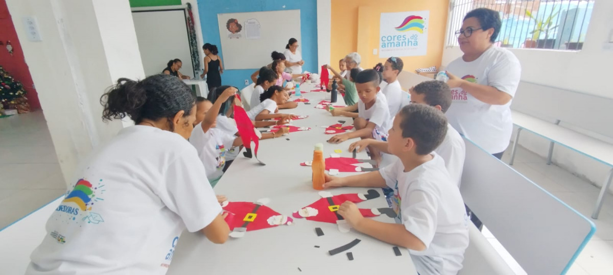 ONG Cores do Amanhã atua há quase 17 anos promovendo cidadania, cultura e transformação no bairro do Totó, na Zona Oeste do Recife/Foto: Cortesia
