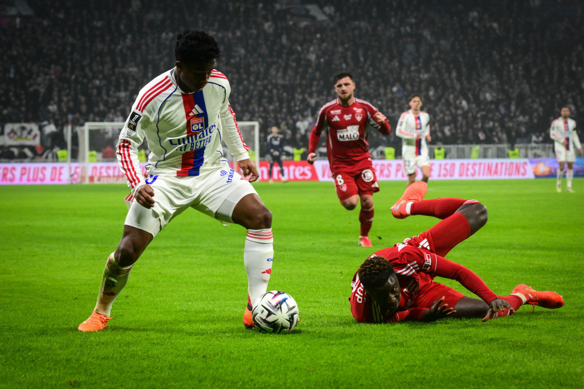 Endrick, camisa 9 do Lyon/ OLIVIER CHASSIGNOLE / AFP