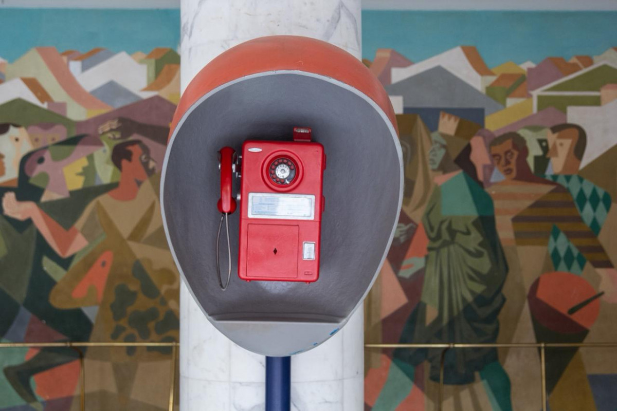 Orelhão do Agente Secreto no Cinema São Luiz (Marina Torres/ DP Foto)