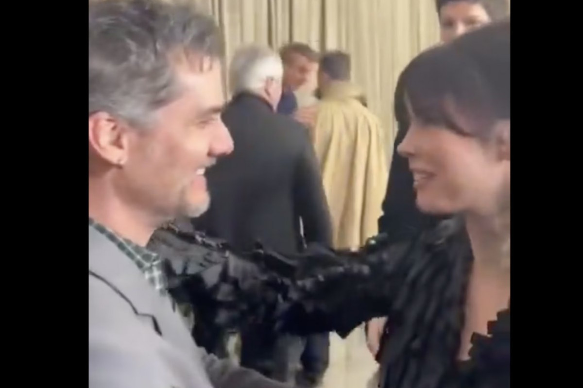 Wagner Moura e Mia Goth/Reprodução/Redes sociais 