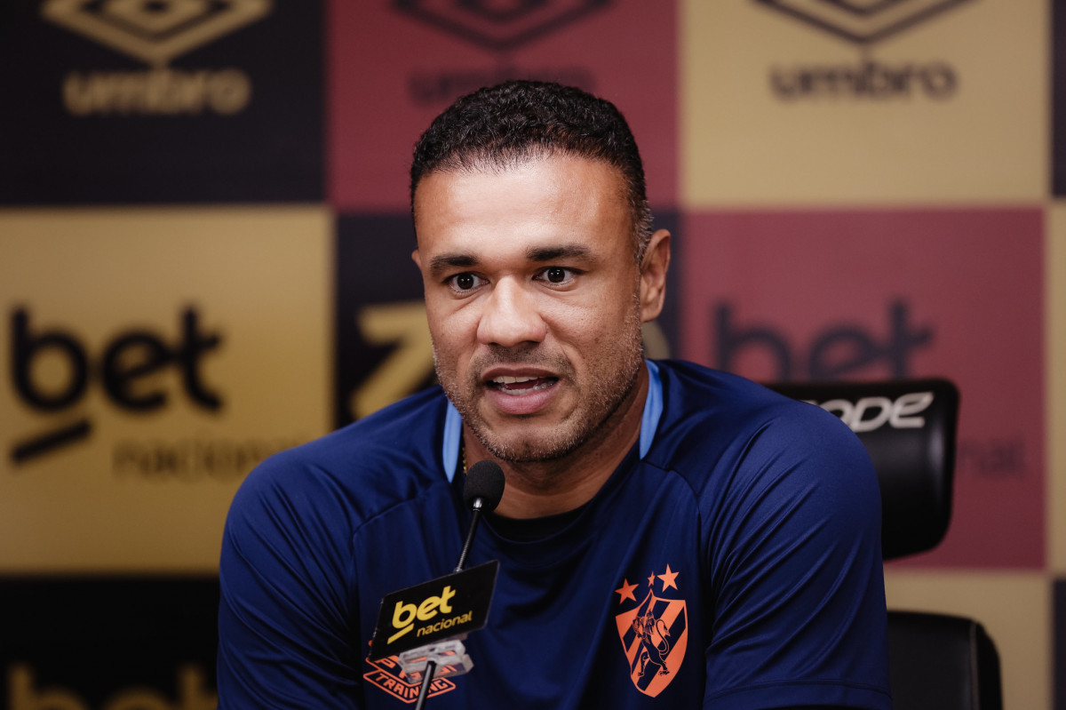 Roger, técnico do Sport/ Paulo Paiva / Sport Recife.