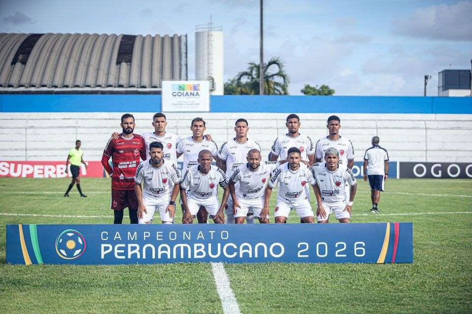 Elenco do Jaguar durante disputa do Campeonato Pernambucano/Divulgação / Jaguar