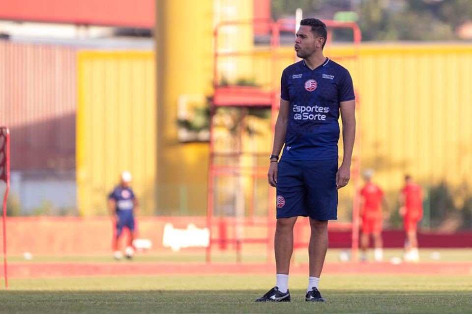 Guilherme dos Anjos, treinador do Náutico/Rafael Vieira/CNC