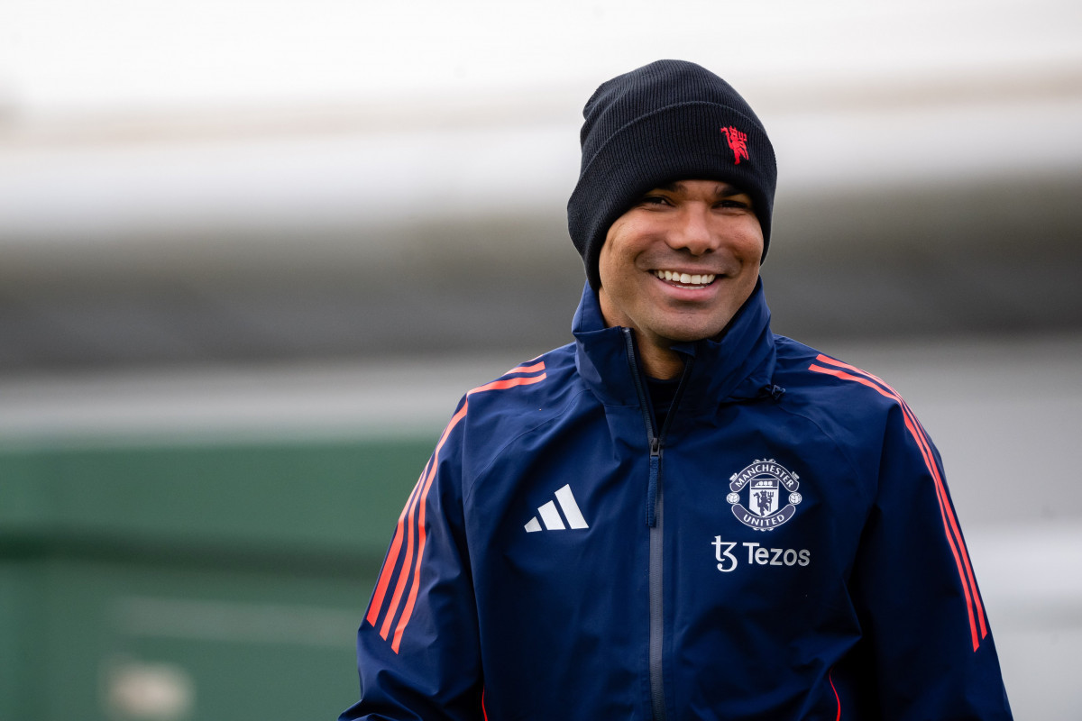 Casemiro, volante do United/Divulgação/United